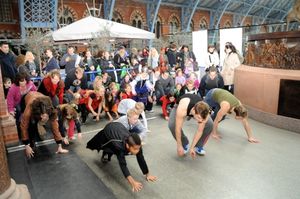 Sam Willmot at the Monkey workshop Photo